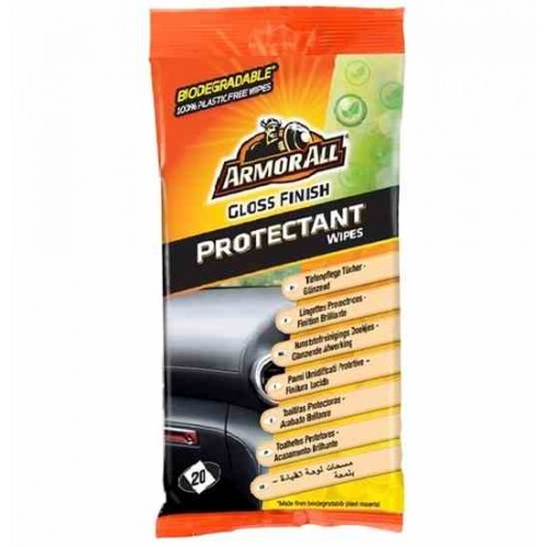 Armorall Wipes Gloss Finish - Υγρομάντηλα Τσέπης για Ταμπλό 20τεμ. 36020 