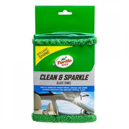 Πετσέτα μικροινών για τζάμια clean and sparkle Turtle Wax