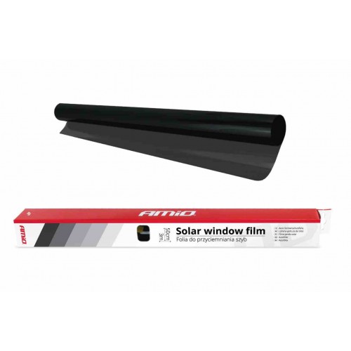 Φιλμ παραθύρων /Αντιηλιακή μεμβράνη (BLACK) AMIO 50CMX3M 5% 
