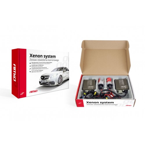 Amio Canbus KIT HID Xenon H7 6000K 1068 BALLAST (Υψηλή ποιότητα) 01798