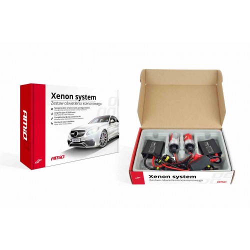 Amio Xenon HID με Slim Ballast H3 6000K 01940