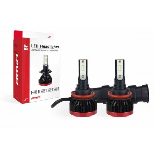 Σετ λάμπες LED H8/H9/H11 BF SERIES 12V 6000K 50W 3100LM AMIO 02245
