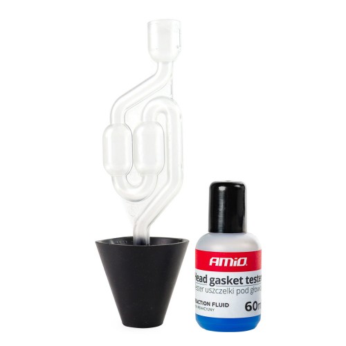 AMIO Tester Στεγανότητας Φλάντζας Κεφαλής Κινητήρα XL CO₂ 60ml (AMIO-02804)