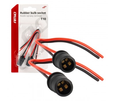 Ντουί Λάμπας T10 (W5W W3W W16W, LED) Amio 03048 – Σετ 2 τεμάχια