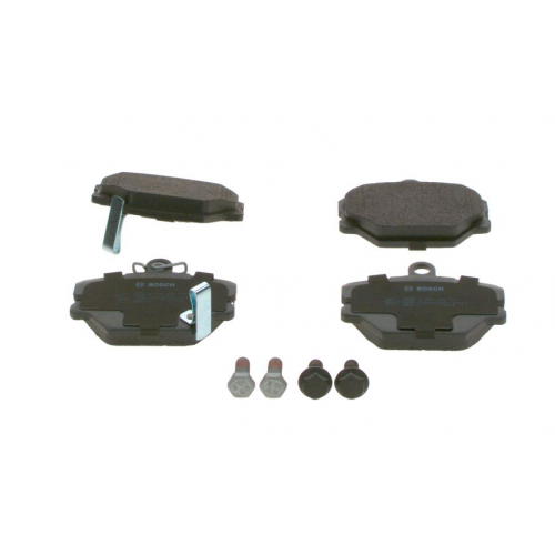 Bosch – Εμπρόσθια Τακάκια Φρένων– Smart Fortwo 450 (1998–2007) / 451 (2007–2015) 