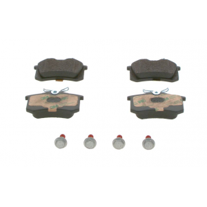 Bosch 0 986461769 – Πίσω Τακάκια Φρένων – VW Golf IV / Bora / New Beetle, Audi A3 8L, Skoda Octavia I, SEAT Leon 1M