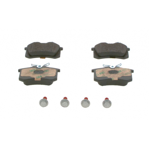 Bosch 0 986461769 – Πίσω Τακάκια Φρένων – VW Golf IV / Bora / New Beetle, Audi A3 8L, Skoda Octavia I, SEAT Leon 1M