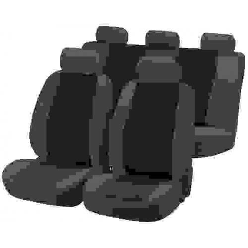 OEM Σετ καλυμμα καθίσματος Μαύρο-Ανθρακί Πλήρες Σετ (11 τεμαχίων) Classic 11303
