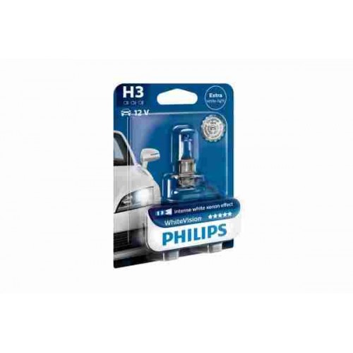 Λάμπα για προβολάκια H3 Whitevision εώς 4300K +60%