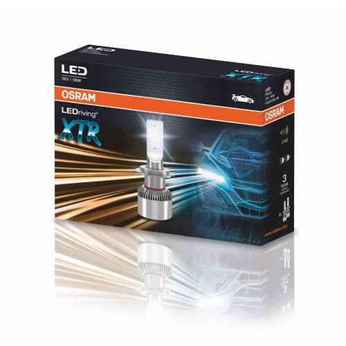 OSRAM LEDriving XTR H7 12V 6000K 18W 2τμχ