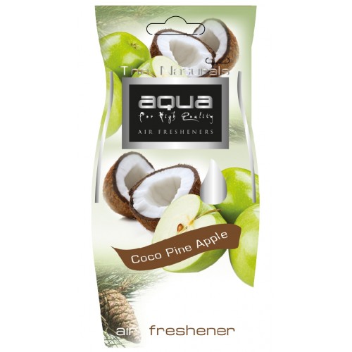 Aqua Coco Pine Apple -Aρωματικό δεντράκι αυτοκινήτου 010114