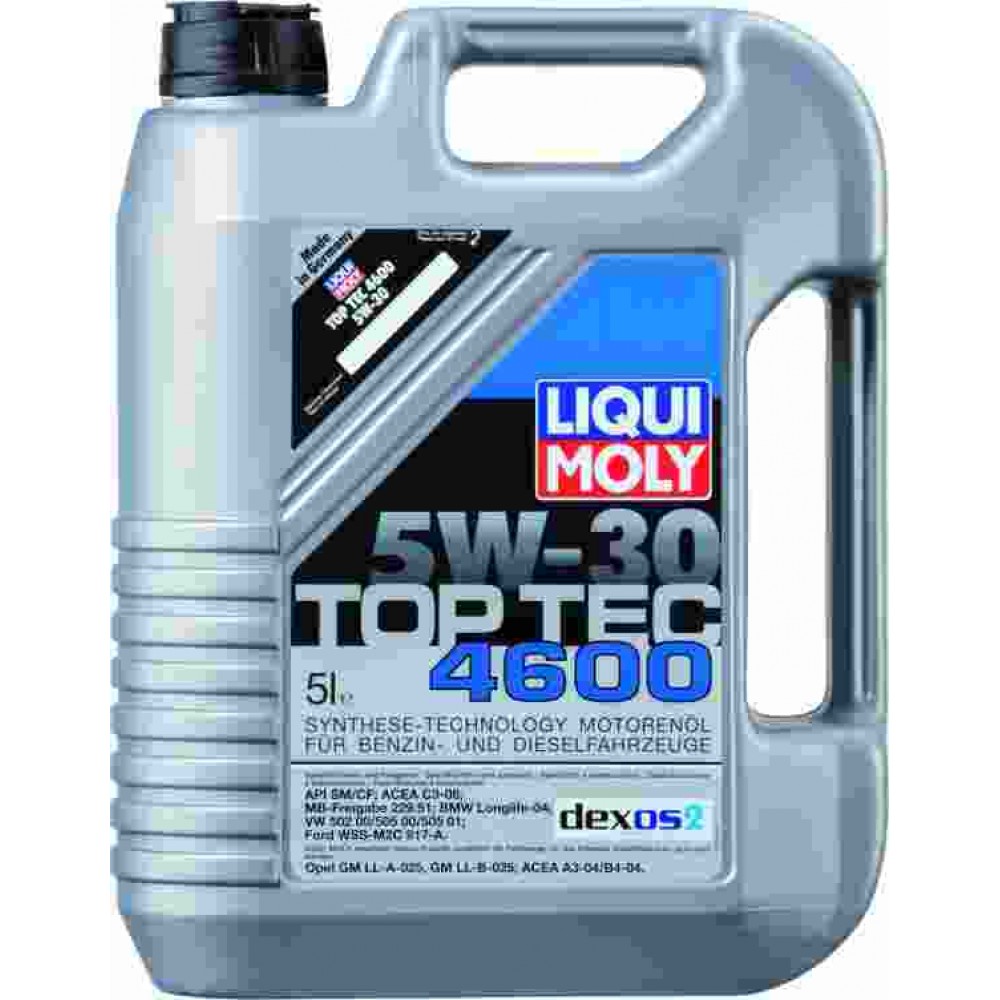 Λιπαντικό Κινητήρα Liqui Moly Top Tec 4600 5W30 5lt