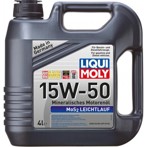 Λιπαντικό Κινητήρα Liqui Moly Super Low Friction MOS2 15W50 4lt
