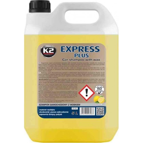 K2 EXPRESS PLUS Σαμπουάν με κερί 5L