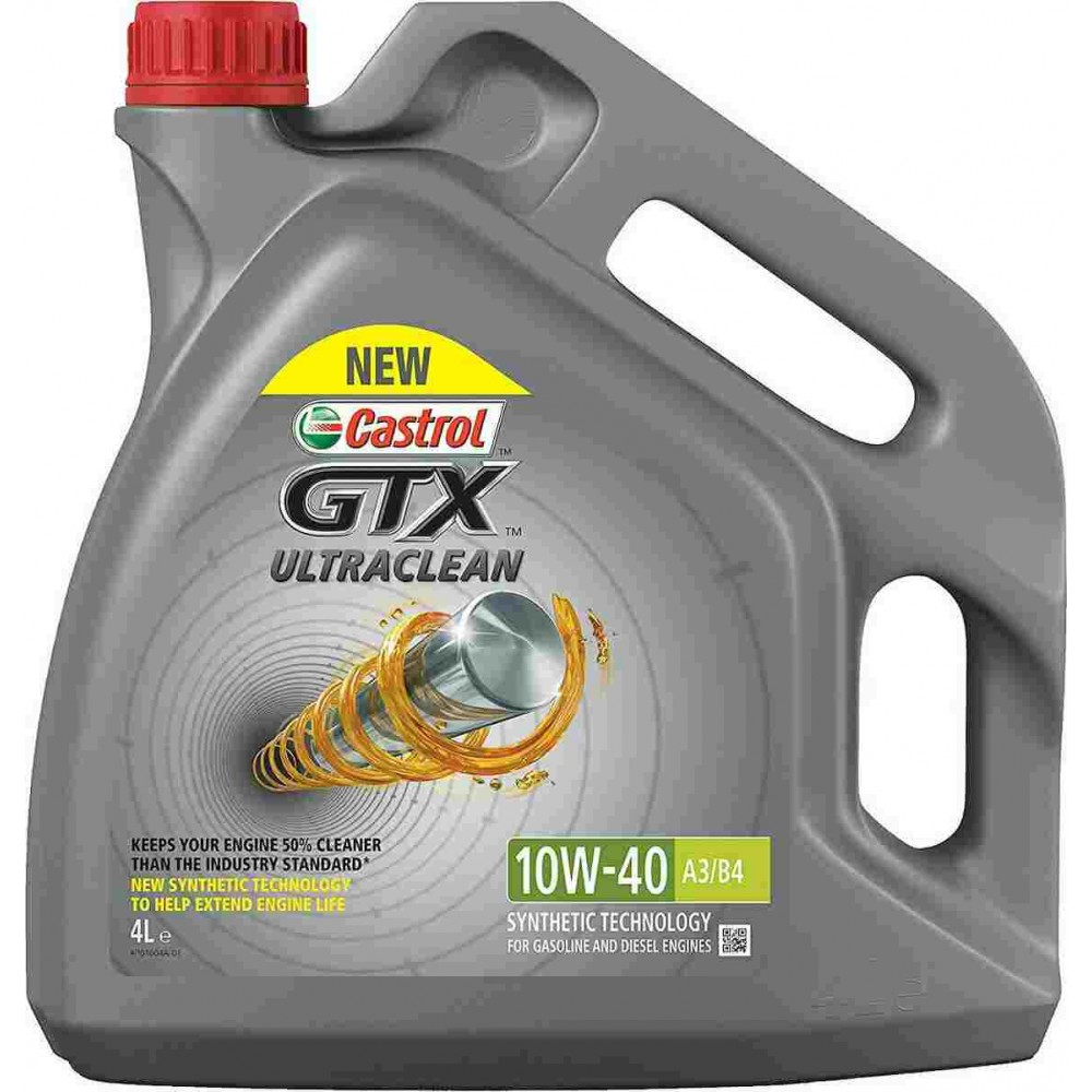 Castrol GTX Ultraclean A3/B4 10W-40 4lt 
