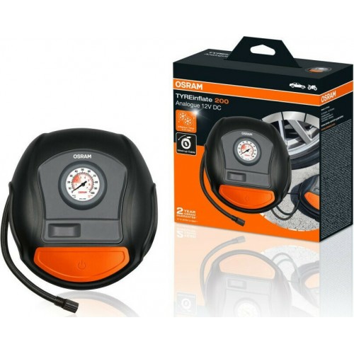 Αναλογικό Κομπρεσέρ Αέρα OSRAM TYREinflate 200 12V 120W OTI200