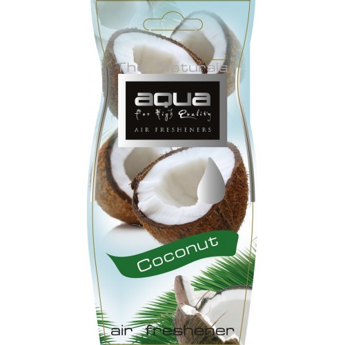 Aqua Natural Coconut -Aρωματικό δεντράκι αυτοκινήτου 