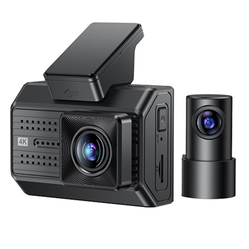 Yesido KM15 – Dash Camera Αυτοκινήτου με Μπροστινή & Πίσω Κάμερα, Οθόνη 2″ IPS, G-Sensor, Υποστήριξη έως 256GB – Μαύρη