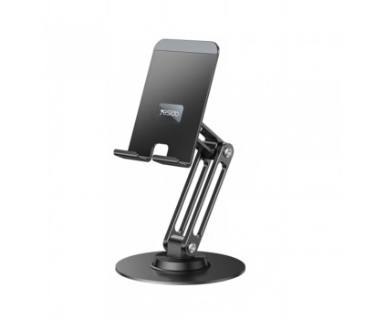 Yesido C300 – Βάση Γραφείου για Κινητό & Tablet 4.7"–7.2", Ρυθμιζόμενη από Αλουμίνιο – Ασημί