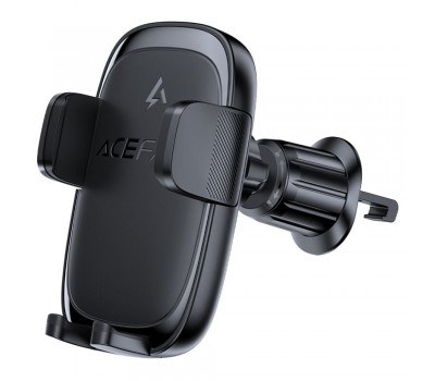 Acefast D48 – Μαγνητική Βάση Αυτοκινήτου με Ασύρματη Φόρτιση 15W για Αεραγωγό (Μαύρη)