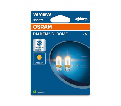 WY5W 12V 5W W2.1x9.5d Diadem Chrome NextGen 2τμχ Blister OSRAM