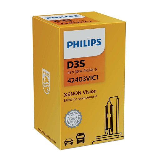 Λάμπα Philips D3S Xenon Vision 42V 35W 42403VIC1