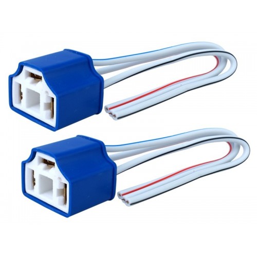 Κεραμικός αντάπτορας φίσα H4 12/24V 15cm 2τμχ Carmotion 58902