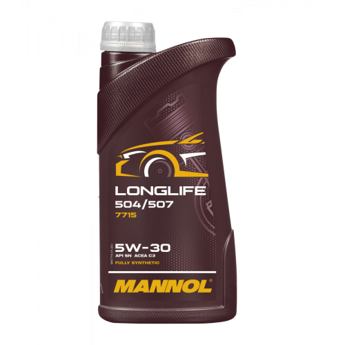  Λιπαντικό κινητήρα Mannol 7715 O.E.M. 5W-30 1lt VW AUDI SKODA 50400/50700