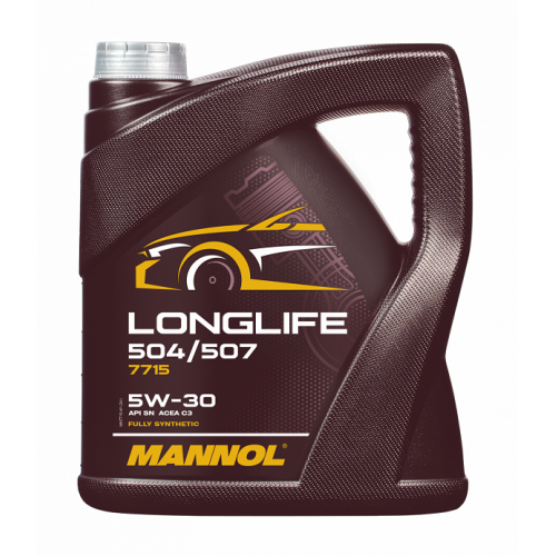 Λαδι κινητήρα Mannol 7715-4 5W-30 4lt LONGLIFE 504/507