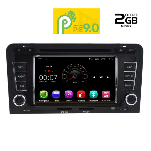 Digital iQ IQ-8049M GPS Οθόνη Multimedia OEM 7'' με Android 9PIE 