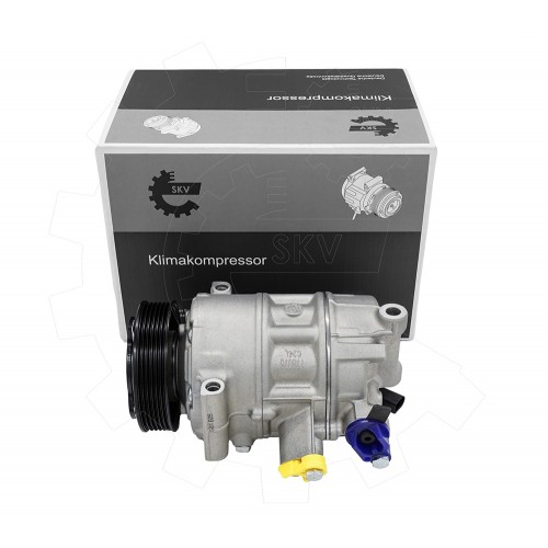 ESEN SKV 84SKV004 – Συμπιεστής A/C PXE16 (OE 1K0820859S) για VW Golf V–VII, Passat, Audi A3, Skoda Octavia, Seat Leon