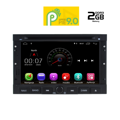 Digital iQ IQ-8858M GPS Multimedia OEM 7'' με Android 9PIE 