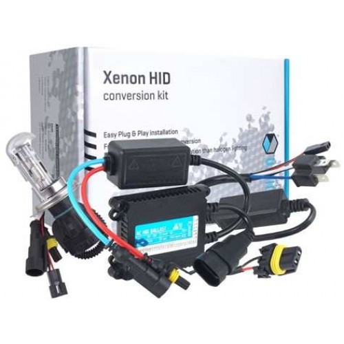 VISION HID MOTO DIGITAL AC SLIM H4 BIXENON 6000K KIT 86839