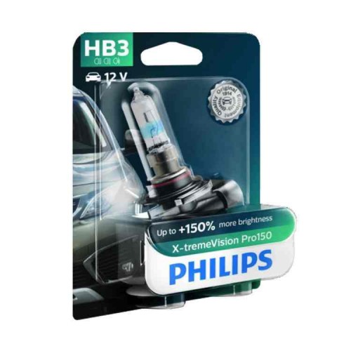 Philips HB3 X-tremeVision Pro +150% 9006 51W 1τμχ 9005XVPB1 