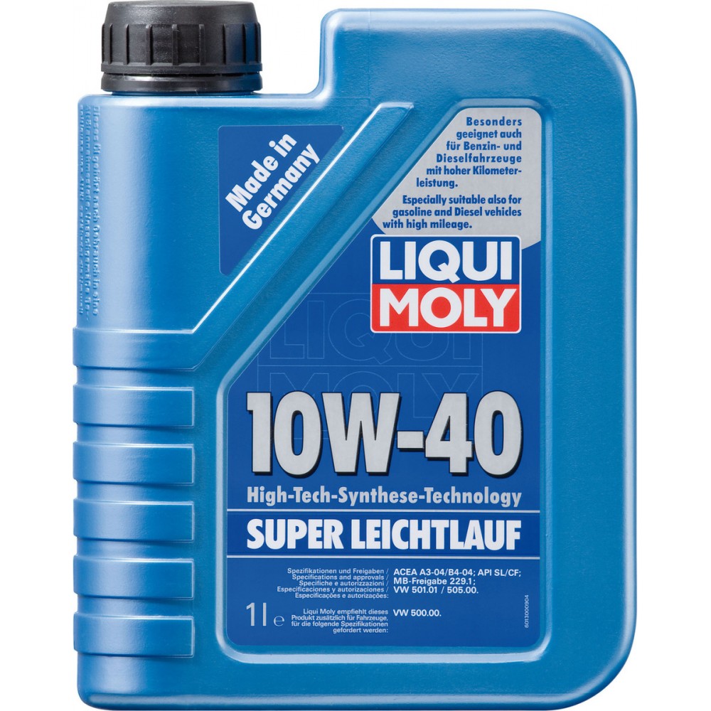 Liqui Moly Ημισυνθετικό Λάδι Αυτοκινήτου Super Low Friction 10W-40 1lt 9503