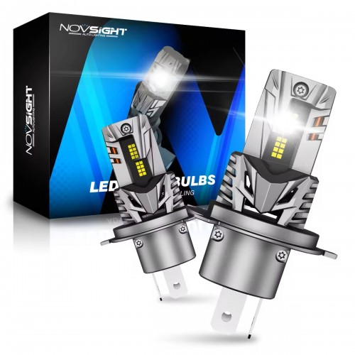 NovSight Λάμπες Αυτοκινήτου H4 LED 6500K Mini 1:1 90W 20000LMNS 2τμχ 