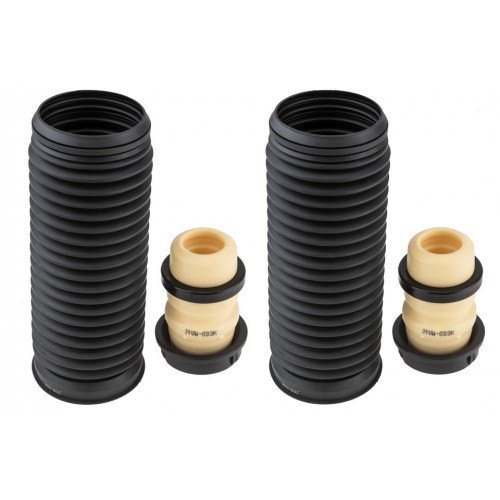 NTY AB-VW-033K – Σετ Εμπρός Λαστιχών Κρούσεως & Προστατευτικών Καλυμμάτων Αμορτισέρ για VW Caddy / Golf / Jetta / Touran / Skoda Octavia