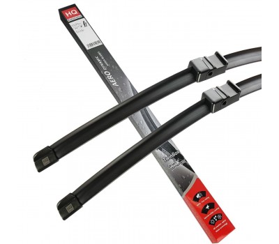 Σετ Υαλοκαθαριστήρες Εμπρός 550/450mm HQ AD71-222 Flat (Aero) – Opel Astra H & Mercedes GLK X204