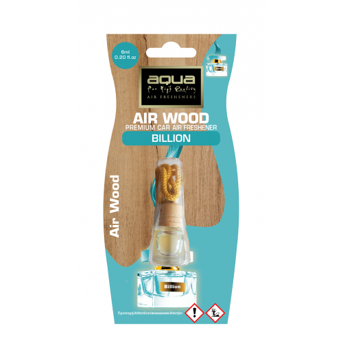Aqua AIRWOOD Billion Αρωματικο Βαζάκι 6ml