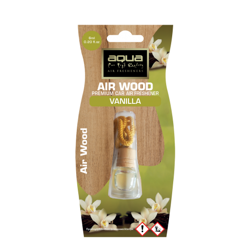 Aqua AIRWOOD Vanilla Αρωματικο Βαζάκι 6ml