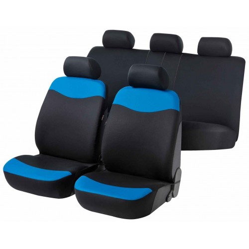 OEM κάλυμμα αυτοκινήτου BELLA 11 τεμαχίων MAYΡΟ/ΜΠΛΕ 12577