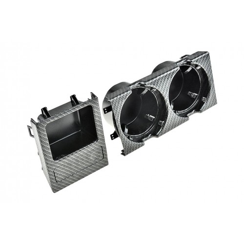 Ποτηροθήκη με κερματοδεχτη ΝΤΥ για BMW Ε46 CARBON EZCBM086