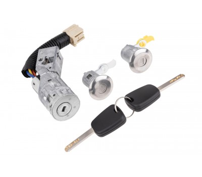 Σετ Κλειδαριές & Διακόπτης Μηχανής με 2 Κλειδιά για Toyota Aygo, Citroen C1, Peugeot 107 (2005-2014) - NTY EZC-TY-122