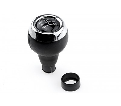 Δερμάτινο Πόμολο Ταχυτήτων NTY GZB-BM-001 5 Σχέσεων για MINI Cooper, One, Clubman, Countryman, Roadster (2006-2014)