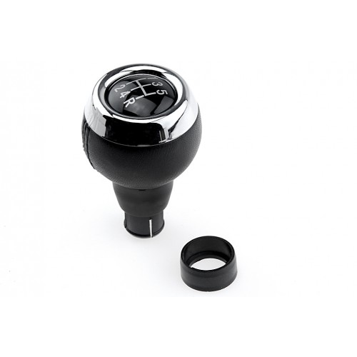 Δερμάτινο Πόμολο Ταχυτήτων NTY GZB-BM-001 5 Σχέσεων για MINI Cooper, One, Clubman, Countryman, Roadster (2006-2014)