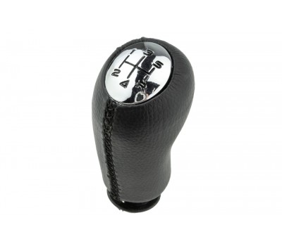 Δερμάτινο Πόμολο Ταχυτήτων 5 Σχέσεων για Renault Clio, Megane, Scenic, Laguna & Dacia - NTY GZB-RE-001