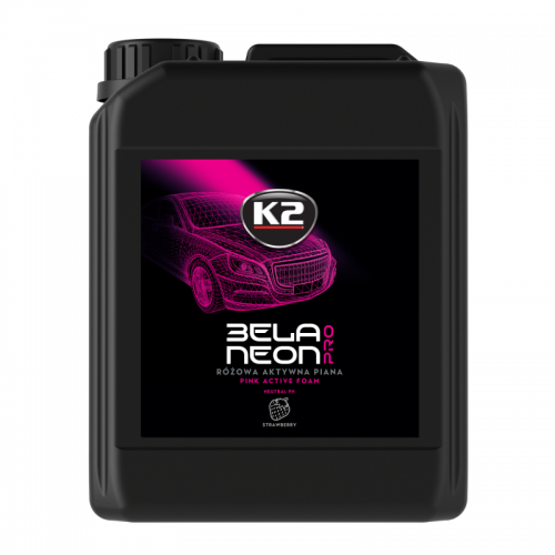 K2 BELA Neon PRO 5L – Ενεργός Αφρός Καθαρισμού Φράουλα (Pink Active Foam) K2-D0155