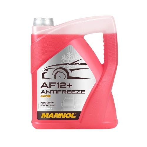 Mannol Αντιψυκτικό Παραφλού Ψυγείου Αυτοκινήτου -40°C Κόκκινο Χρώμα 5lt