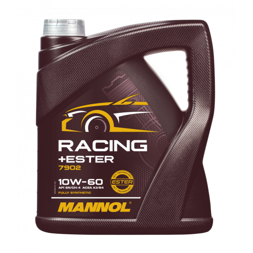 Λαδι Αυτοκινήτου Mannol RACING+ ESTER 10W-60 4L 7902-4