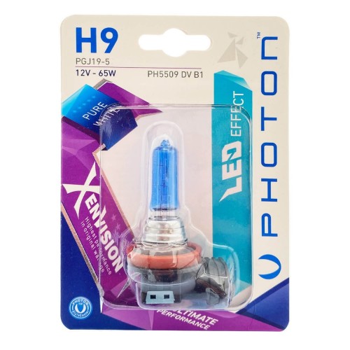 Λαμπα Photon XenVision LED Effect -H9 12V 5000K 65W PGJ19-5 1τμχ